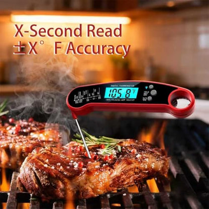 X&E Meat Thermometer Digital – Instant Read Food Thermometer for Cooking & Grilling – Professional Kitchen for Men, Dad & Mom
