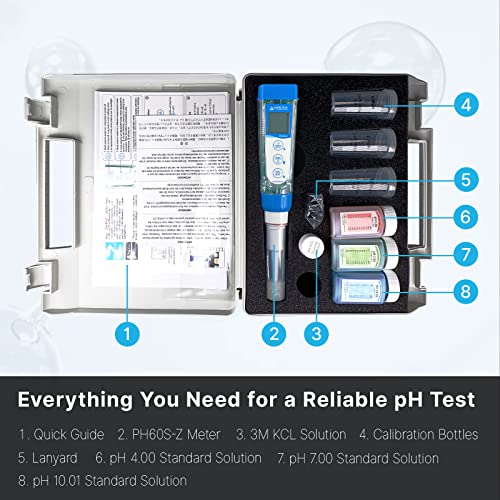 APERA INSTRUMENTS AI3713 PH60S-Z Smart Spear pH Tester for Food and Solid Sampling pH Measurement' - style: Spear pH
