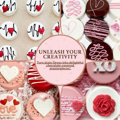 HKNMTT Silicone Round Cookie Mold, 4 PCS Candy Chocolate Moulds, 12-Cavity Cylinder Non-Stick Food Grade BPA Free Moulds for Making Handmade Soap Mini Cake Jelly Brownie Pudding Jello - style: Cookie Cover - 4PCS