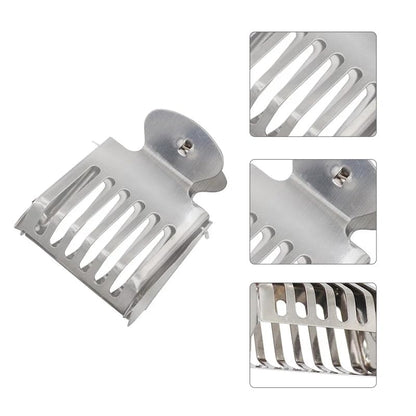 3 Pcs Bee Queen Catcher Clip - Stainless Steel Cage Beekeeping Tool for Isolation Room