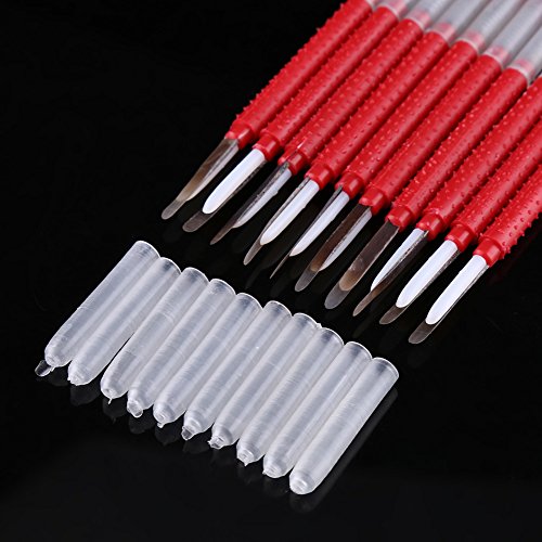 Beekeeping Grafting Tool, Queen Rearing for Precise Larva Transfer with Flexible Reed, Spring Plunger, 10 Piece Set for Royal Jelly Production, Apiary Queen Breeding