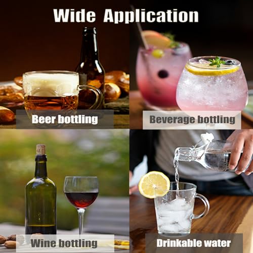 Wine Siphon Pump, Food Grade Auto Siphon Self Priming USB Electric Transfer Pump for Bottling Home Brew Wine, Beer, Kombucha, Mini Water Transfer Pump Kit, 2L/Min, No Mess Leak, Low Noise - color: Black