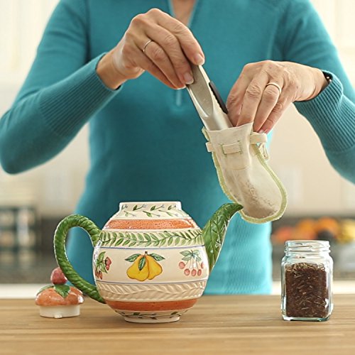 Simple Ecology Organic Cotton Fine Mesh Muslin Straining Bags – Reusable, 100% Natural, Microplastics-Free Tea Infuser Bags (XS 2 Pack) for Loose Leaf Tea & Herbs - size: Tea Set (XS 2 Pack)
