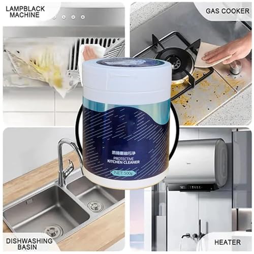 Cleaning Powder, Cleaning Powder, Powerful Kitchen All-Purpose PowderCleaner, Heavy Oil Stain RemovalPowder, Powerful Multifunctional Cleaner (1)