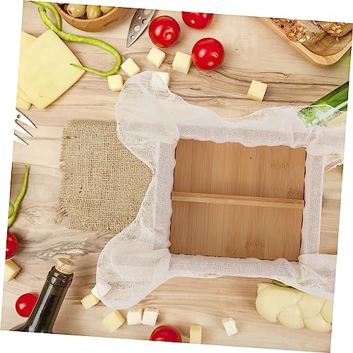 Cabilock Tofu Maker Wooden Tofu Press Mold Diy Cheese Presser for Homemade Compact Design High-grade Wooden Material for Home Restaurant Use