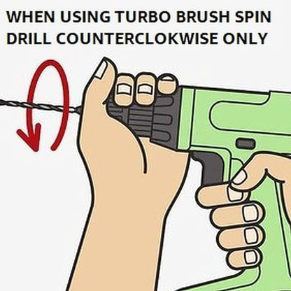 Turbo Carboy Cleaner Brush 27" Long Power Drill Attachment Bendable Plastic Bristle Cleaning Brush Clean Water Jugs Carboys Pails Demijohns w/Ease Attaches to Standard drill for Turbo Cleaning Action