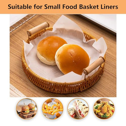 200Pcs 6" x 6" Unbleached Parchment Paper, Burger Patty Paper, Non-Stick Squares Wax Paper Sheets for Seperating Patty, Cookies, Baking, Wrapping Candies. - color: White Square, size: 6"X6" 200Pcs