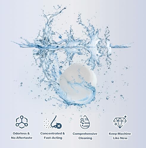 12pcs Cleaning Effervescent Tablets for Ninja Luxe Cafe Accessories