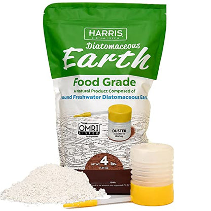 Duda Energy Boric Acid Powder and Diatomaceous Earth Food Grade with Duster