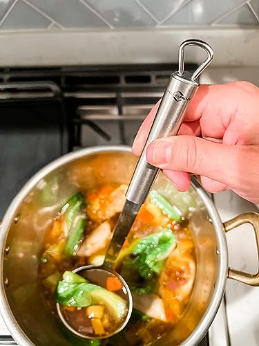 Küchenprofi Soup Ladle - 12.5-Inch Silver - Stainless Steel Kitchen Utensil & Serving Spoon for Soup, Sauce & Gravy - style: Soup Ladle