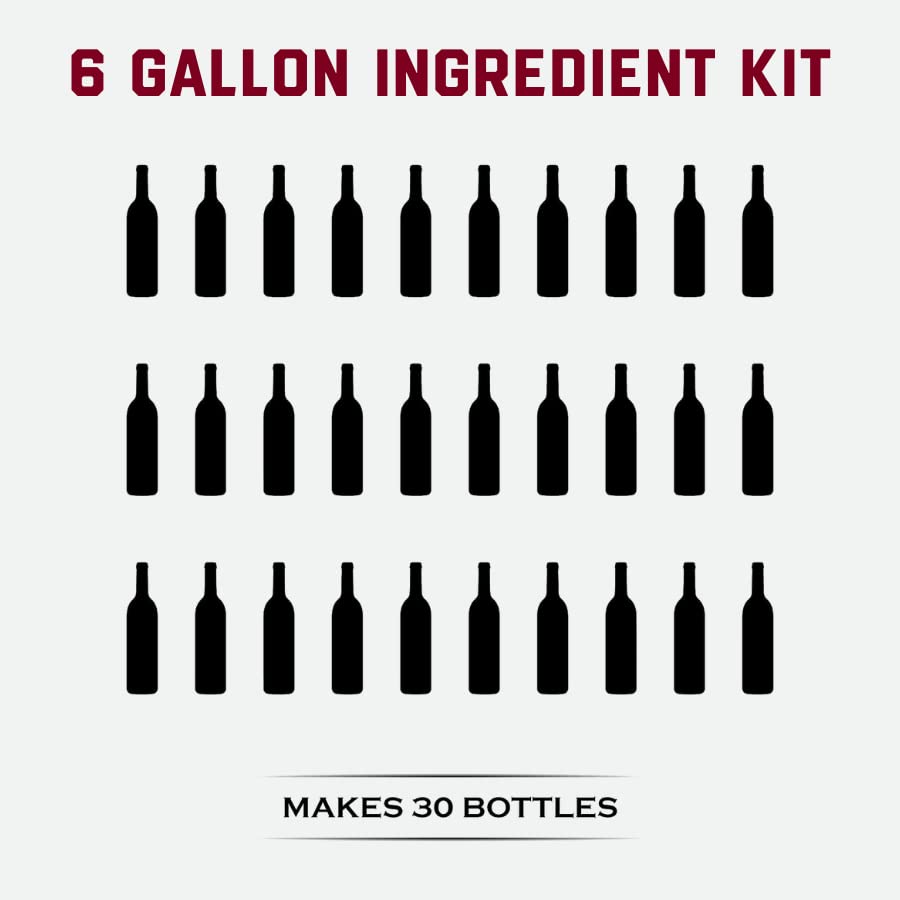 Malbec Fontana Wine Making Kit Premium 23 Liters