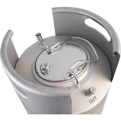 Torpedo Megamouth Keg | Ball Lock Keg | Stainless Steel Corny | 6 gal.