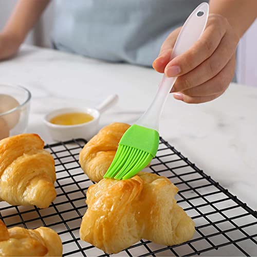 Silicone Pastry Brush 5 Pack Basting Brush Heat Resistant Kitchen Food Brushes for Cooking Basting BBQ Baking