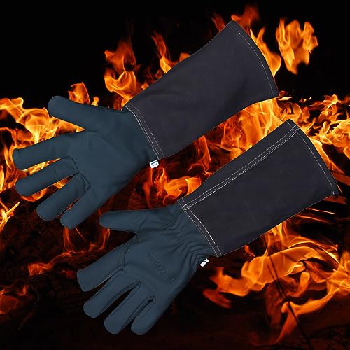 Suse's Kinder Welding Gloves Mig Tig Available in Sizes: XS, Small, Medium, Large, Xl, XXL, XXXL - color: Black, size: X-Small