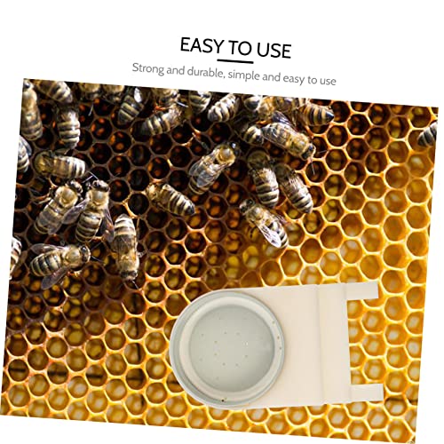 2pcs Beehive Entrance Feeder Easy Install Bee Feeder for Monitoring Sugar Syrup Levels Beekeeping for Internal Entrance Use