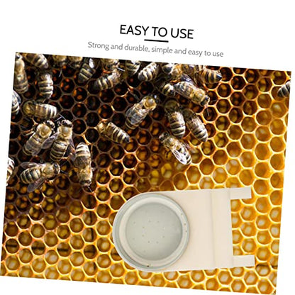 2pcs Beehive Entrance Feeder Easy Install Bee Feeder for Monitoring Sugar Syrup Levels Beekeeping for Internal Entrance Use