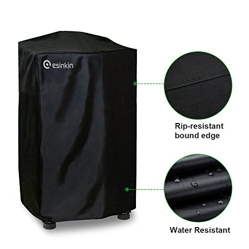 Esinkin 40-Inch Waterproof Electric Smoker Cover for Masterbuilt 40 Inch Electric Smoker, Durable and Conveninet, Black - size: 40 Inch
