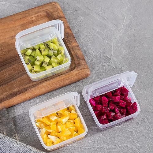 2 Pack-Plastic Sliced Cheese Storage Containers with lids Airtight Keeps Cheese Fresh and Delicious Cheese Container for Fridge