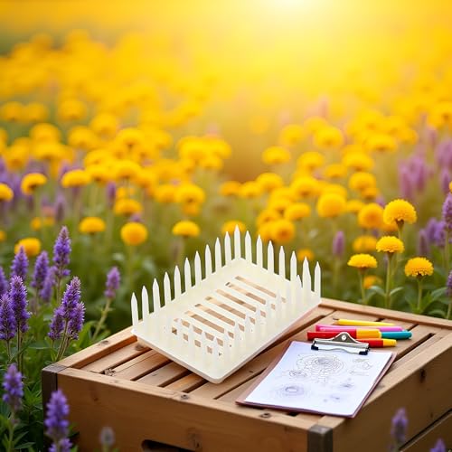 White Queen Marker Cage Clip Bee Plastic Catcher Beekeeper Beekeeping Tools Equipment Plastic Queen Marker Cage Clip Bee Catcher Beekeeper Beekeeping Tools Equipment Beekeeping Supplies