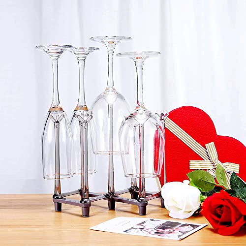 Cup Drying Rack for Bottle,Drinking Glass/Plastic Bag Dryer for Reusable Ziplock Plastic Food Storage Bags Drying Rack Gray