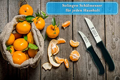 SMI – Solingen Paring Knife Set Germany Peeling Knife birds beak knife for Fruits and Vegetable Straight & Curved Stainless Steel Sharp Blade