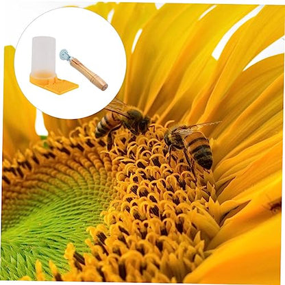 HANABASS 2pcs Beehive Water Feeder Multifunctional Bee Watering Station for Beekeeping Design for Easy Access and Use for Outdoor Gardens and