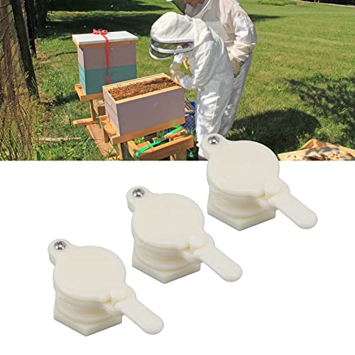 3Pcs Honey Gate Valve, Beekeeping Honey Gate Valve Plastic Bee Honey Bucket Tap Beekeeping Integrated Honey Gate Extractor for Beekeeping