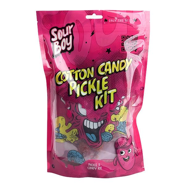 Sourboy Cotton Candy Pickle Kit