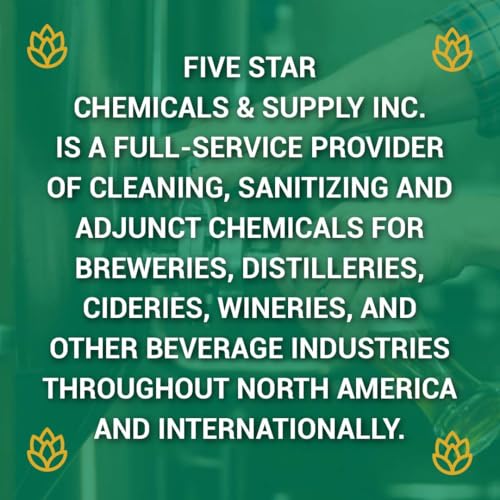 Five Star PBW Cleanser 4 lb (2 Pack) – Alkaline Brewery Wash Powder Cleaner for Brewing Equipment, Kettles, Fermenters & Homebrew Systems