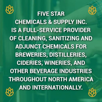 Five Star PBW Cleanser 4 lb (2 Pack) – Alkaline Brewery Wash Powder Cleaner for Brewing Equipment, Kettles, Fermenters & Homebrew Systems