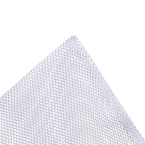 ALEGI Aquarium Mesh Bags Large Filter Media Bags, 17.8" by 13.5", 4pcs | Plastic Zipper, White Net Bags, For Bio Balls & Ammonia Remover