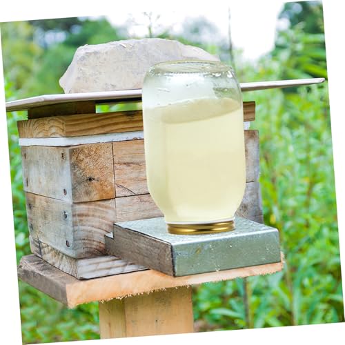 HANABASS 5pcs Beehive Feeder Lids Easy Install Bee Watering Station for Hive Entry Reusable Beekeeping Tool Versatile Dispenser for Water Feeding