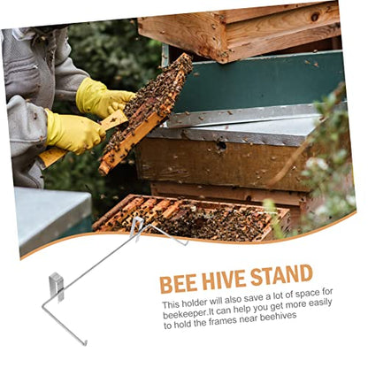 1pc Beekeeping Frame Holder Convenient Storage Rack for Bee Houses Easy to Install Beehive Hanger Apiculture Supply Smooth Surface and Fine Craftsmanship
