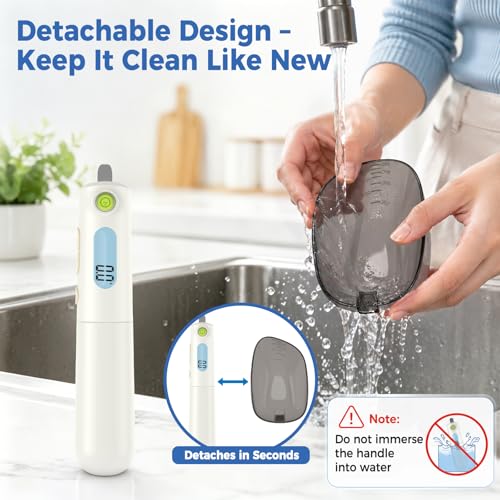 Digital Measuring Spoon Scale Rechargeable - 0.1g High Precision Gram Measuring Spoon with Level Bubble, g/oz/ml Multi-Unit Digital Spoon Scale for Baking Coffee Cooking Pet Food & Weight Control