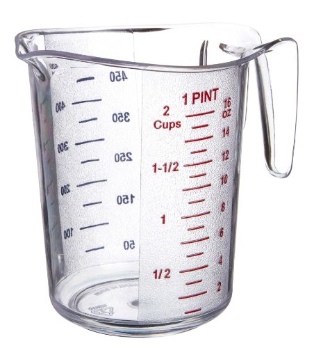 1-Pint Plastic Measuring Cup - size: 1 Pint