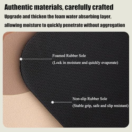 Dish Drying Mat, Quick Drying Water Draining Mat, for Kitchen Countertop | Good water absorption, multiple pattern, anti-slip, easy to clean, coffee bar accessories, bathroom counters, durable