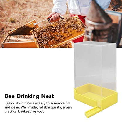 1100ml Bee Water Feeder, ABS Beehive Water Feeder, Bee Drinking Bowl, Bee Watering Station for Beehive, Beekeeping Supplies