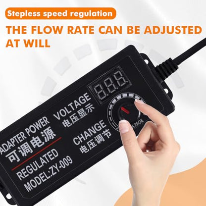 110V Electric Wine Transfer Pump with Flow Control & Auto Start-Stop, Includes Food-Grade Liquid injection Gun & PVC Hose - for Wine Brewing/Car Urea/Edible Oil Transfer