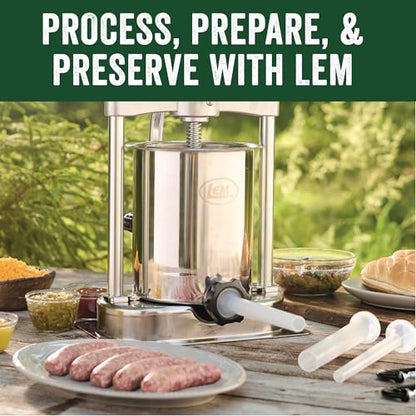 LEM Products Stuffer Cleaning Kit, Includes 10 Brushes, Dual-End Silicone Brush, and 11 Oz. Food-Grade Lubricant Spray