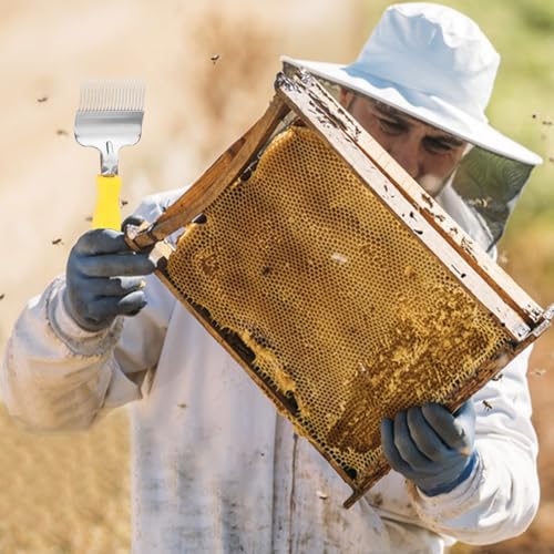 Honey Uncapping Scraper with Handle Small Extractor | Bee Keeping Honey Uncapping Scraper for Bee Keeping Farm Outdoor Indoor Backyard Garden Beekeeper Beginners