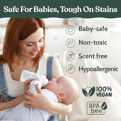 Roobi Detergent Tablets Compatible with Baby Brezza Bottle Washer Pro. Removes Milk Residue & Odor, Hypoallergenic Carbon Neutral Formula. 120 Count. - style: 120 Detergent Tablets