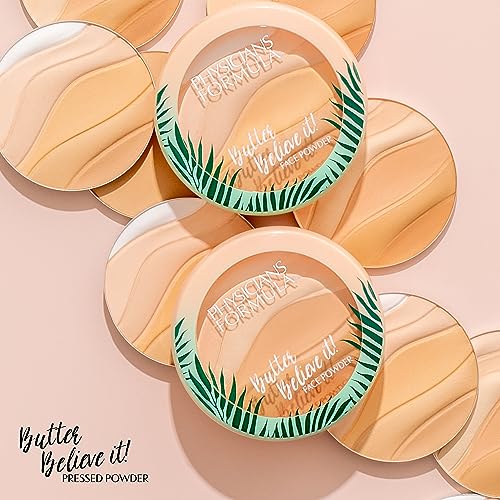 Physicians Formula Murumuru Butter Believe It! Pressed Face Powder, Buildable Coverage with Creamy Finish, Enriched with Amazonian Butters – Creamy Natural - color: Murumuru Creamy Natural