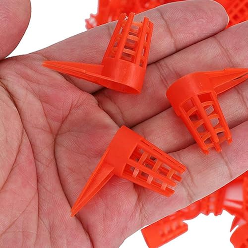 20Pcs Queen Bees Cages Opening Bees Queens Cage Protective Cell Beekeeping Rearing Cup Protective