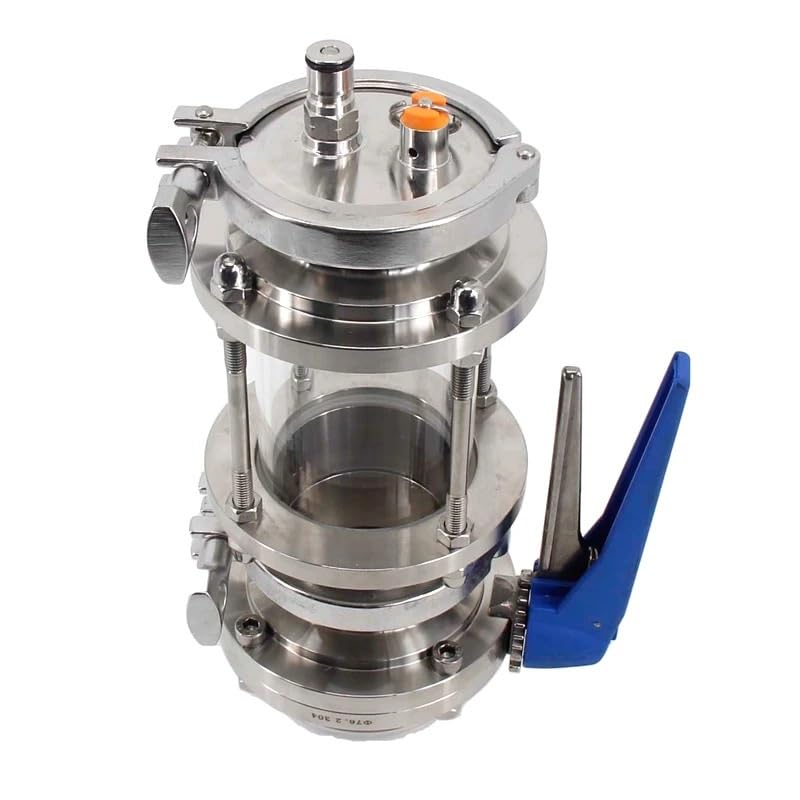 Oxygen Free Tri Clamp Dry Hopper Pro 3"TC Homebrew Fermenter Parts Fermenting under Pressure