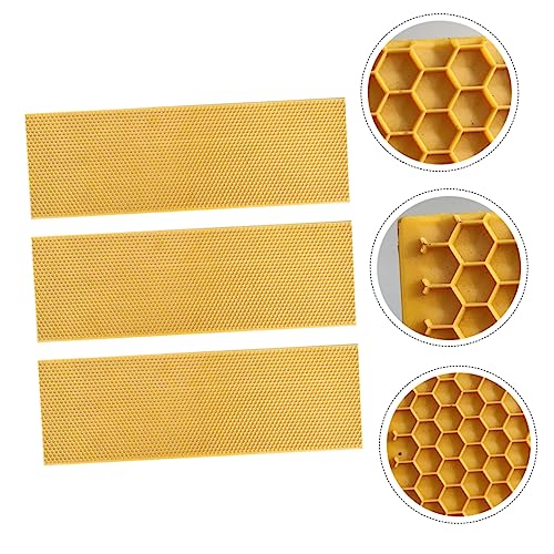 3pcs Beehive Nest Foundation Plastic Comb for Beehive Building Beekeeping Tool