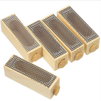 Queen Cages for Bees : 5pcs Wooden Queen Cages, Mini Beekeeping Protector Cage, Breathable Beekeeping Supplies Equipment with Metal Mesh and Corks for Bee Rearing and Beehive