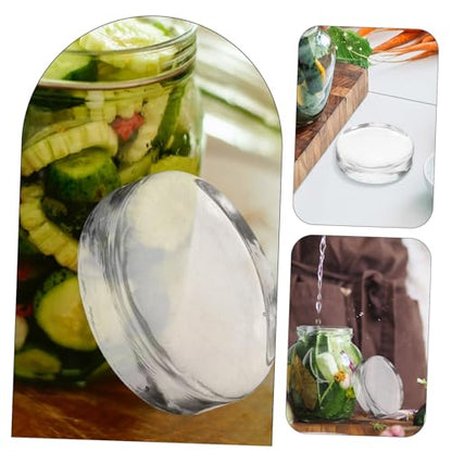 Fermenting Jar Weights Mason Jar Fermentation Lids Small Weights Glass Kit
