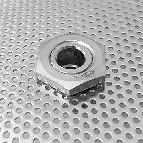 Krome's Stainless Steel False Bottom With Size15.35” for Home Brewing, Beer Kettle, and Mash Tun - C389 (12 inch)