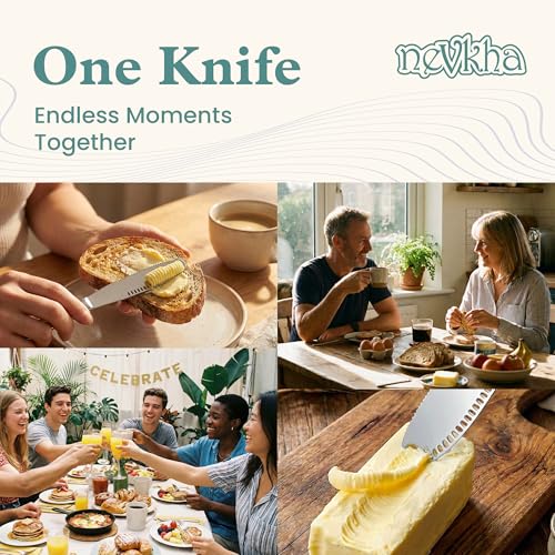 Stainless Steel Butter Knife - A High-Quality Butter Spreader & Kitchen Gadget