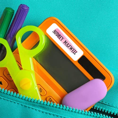 Custom Waterproof Dishwasher Safe Kid Name Labels for Daycare(128 Pack), Camp, School Supply, Baby Bottles, Lunch Boxes and Cups, Travel. Cute Personalized Design Name Stickers (Pattern 16) - color: Pattern 16